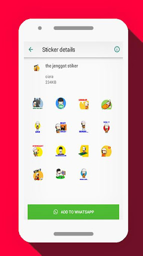 Stiker WA Cowok Muslim Keren