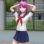 Cover Image of डाउनलोड HighSchool Anime Simulator 3d  APK
