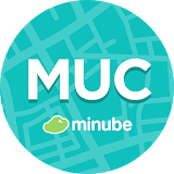 Munich Travel Guide in English with map icon