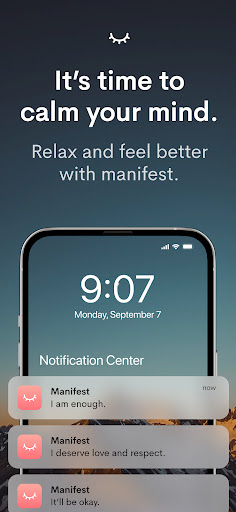 Android application Manifest: Daily Affirmations screenshort