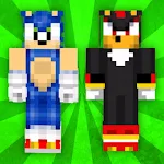 Cover Image of Tải xuống Sonic Skin for Minecraft  APK