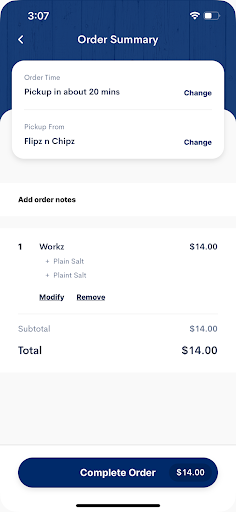 Flipz n Chipz Screen 3