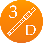 3D Flute Fingering Chart - How To Play the Flute Apk