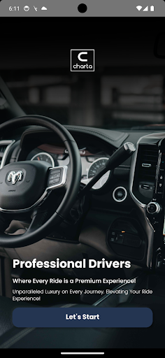 Android application Charta Driver screenshort