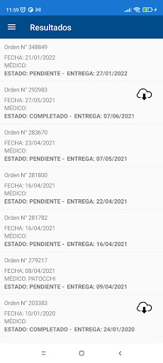 LabCen - Hospital Lucero Screen 3