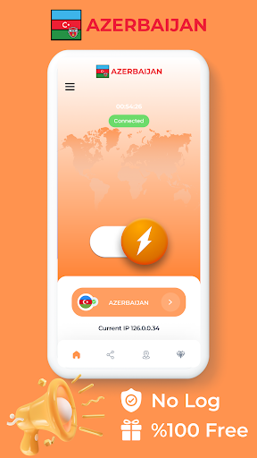 Android application Azerbaijan VPN - Private Proxy screenshort