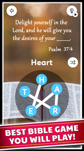 Bible Word Puzzle Games : Connect & Collect Verses 4.1 screenshots 1