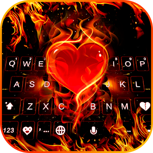 Flamingheart Keyboard Theme