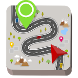 GPS Route Finder Navigation icon