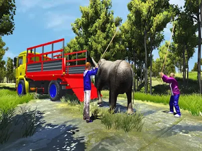 Wild Animals：Transport Truck