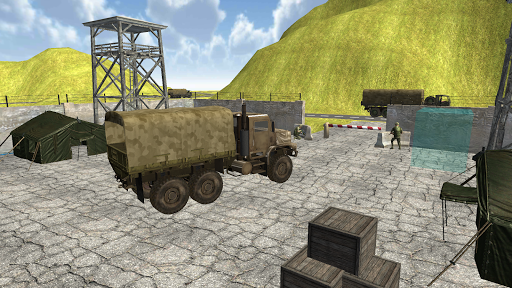 Android application US Army Cargo Transport Truck screenshort