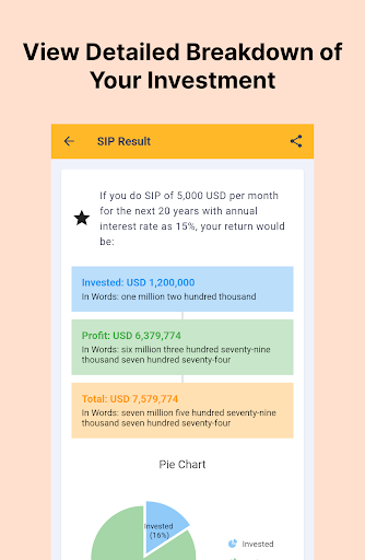 Loan Calculator Screen 3