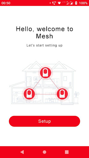 Android application Comnect WiFi screenshort