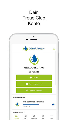 Android application HEILQUELL APO screenshort
