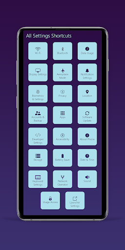 All Mobile Settings Shortcut Screen 2