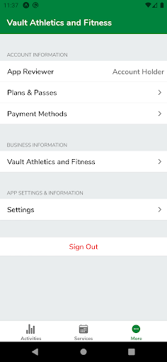 Vault Athletics and Fitness