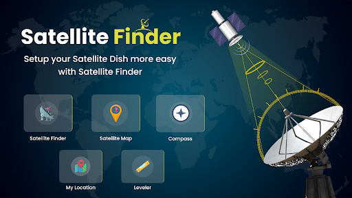 Satellite Tracker: Dish Finder Screenshot 1 - AppWisp.com