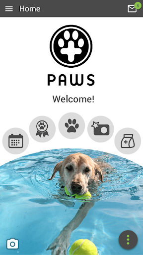 Android application PAWS Vet screenshort