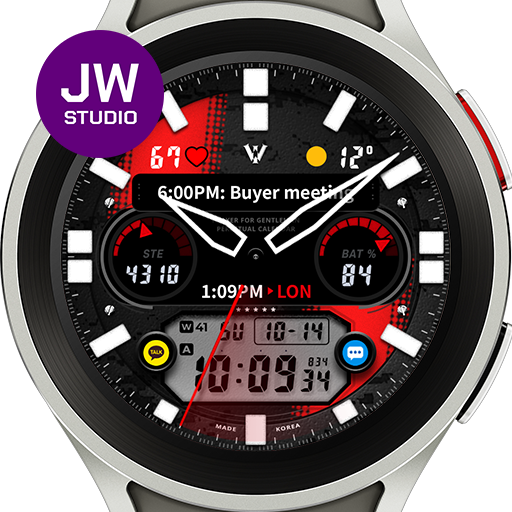 JW080 jwstudio watchface logo