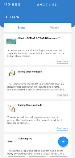 Android application Glider Wealth - Learn & Grow screenshort