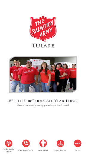 Android application The Salvation Army Tulare screenshort