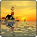 Cover Image of Download Lighthouse 3D Live Wallpaper  APK