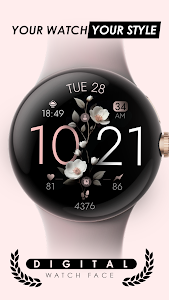 Floral Elegance Watch Face Unknown