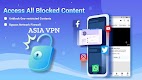 screenshot of Asia VPN - 4 UAE, Saudi, Oman