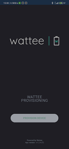 Android application Wattee Service App screenshort