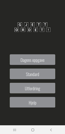 Gjett ordet! Screen 2
