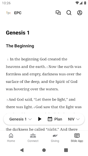 My Church-EPC Screen 3