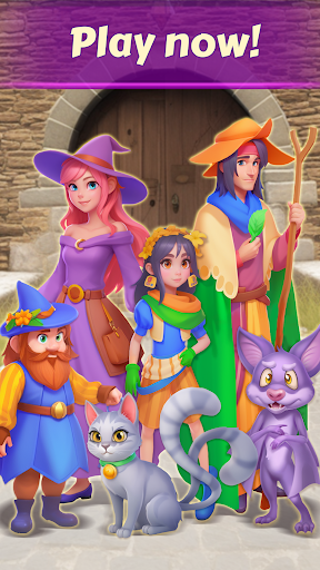 Witch Tile Match: magic puzzle ekran görüntüsü