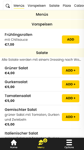 Pizzano Wilhelmshaven Screen 3