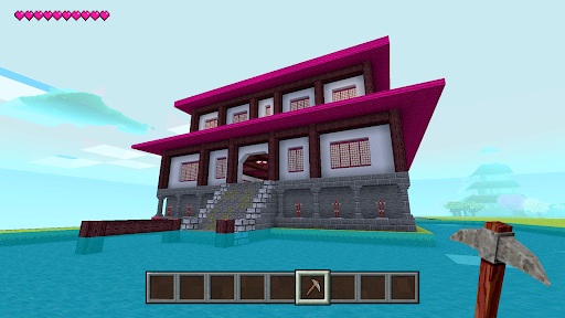 Kawaii World Craft: Pink House apkpoly screenshots 1
