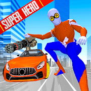 Super Spider City Flying Hero