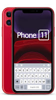 screenshot of Red Phone 11 Theme