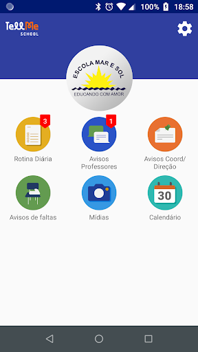 Escola Mar e Sol Screen 2