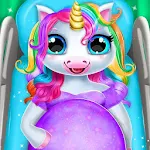 Cover Image of Unduh Pregnant Unicorn Mom And Baby Daycare 0.10 APK