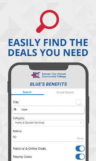 Android application Blue's benefits-KCKCC screenshort