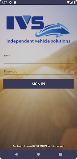 Android application Independent Vehicle Solutions screenshort
