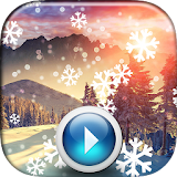 Falling Snow 3D Live Wallpaper icon