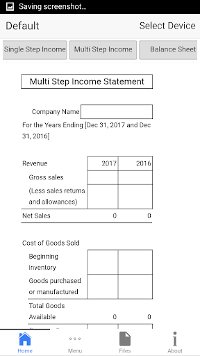Financial Statements