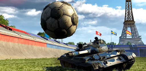 Android application Tank football screenshort
