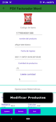 Facturador movil v2 Screen 3