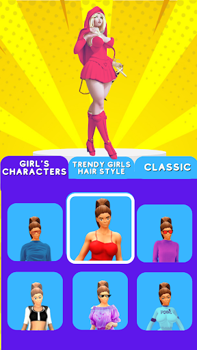 Android application Hair Games Run Hair Challenge screenshort