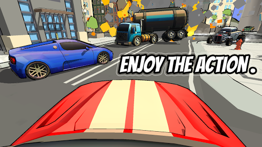 Cars make traffic - driving si