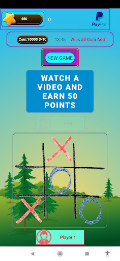 X O - العب واربح Play and win Screen 3