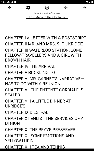 Book, Love Among the Chickens Screen 3