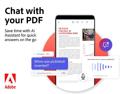Adobe Acrobat Reader: Edit PDF Captura de tela