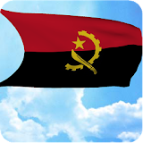 3D Angola Flag Live Wallpaper icon